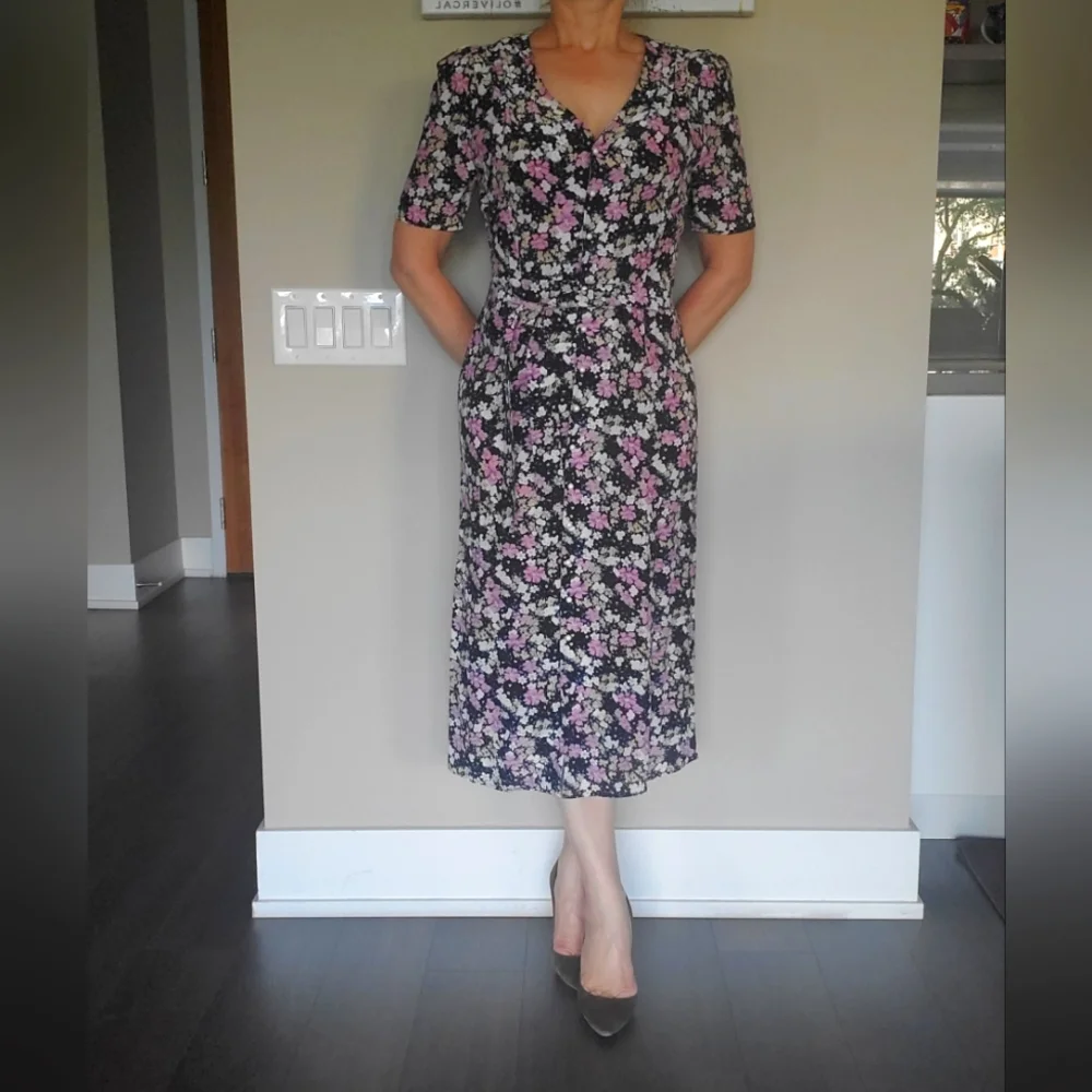 ๐ 5X HOST PICK ๐ Rouje Paris Mathilde Floral Dress - Picture 7 of 14